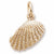 Shell Charm in 10k Yellow Gold hide-image