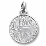 Love charm in Sterling Silver hide-image