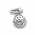 Golf Ball charm in Sterling Silver hide-image