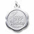 Birthday charm in 14K White Gold hide-image