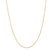 14k Yellow Gold Light Singapore Chain, 1 mm