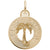 Cayman Islands Charm In Yellow Gold