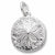 Sand Dollar charm in Sterling Silver hide-image