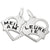 Meilleuri Amie Charm In Sterling Silver