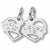Meilleuri Amie charm in Sterling Silver hide-image