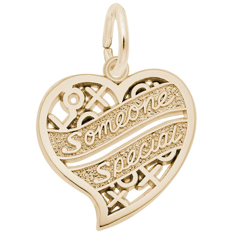 Someone Special Charm in Yellow Gold Plated