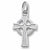 Celtic Cross charm in 14K White Gold hide-image