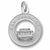 San Fran. Cable Car charm in 14K White Gold hide-image