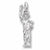 Statue Of Liberty charm in 14K White Gold hide-image