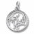 Ft Worth charm in 14K White Gold hide-image