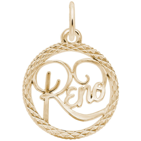 Reno Charm in Yellow Gold Plated