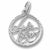 Lake Tahoe charm in Sterling Silver hide-image