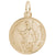 St.Florian Charm in Yellow Gold Plated