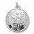 St.Florian charm in 14K White Gold hide-image