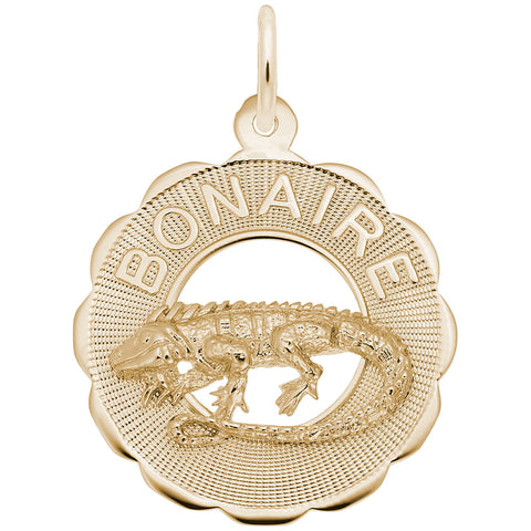 Bonaire Charm in Yellow Gold Plated