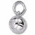 Volleyball charm in Sterling Silver hide-image