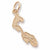 Whidbey Island charm in Yellow Gold Plated hide-image