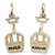 Whistler Gondola charm in Yellow Gold Plated hide-image