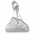 Whistler Mountain charm in 14K White Gold hide-image