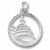 Capitol Bldg. charm in 14K White Gold hide-image