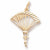 Parachutist charm in Yellow Gold Plated hide-image