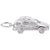 Mini Van Charm In 14K White Gold