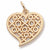 Heart Charm in 10k Yellow Gold hide-image