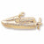 Jet Ski Charm in 10k Yellow Gold hide-image