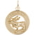 Alaska Moose Charm In Yellow Gold