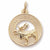 Alaska Moose Charm in 10k Yellow Gold hide-image