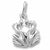 Frog charm in Sterling Silver hide-image
