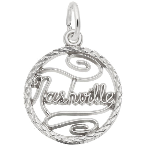 Nashville Charm In 14K White Gold