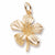 Hibiscus Charm in 10k Yellow Gold hide-image