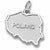 Poland charm in 14K White Gold hide-image