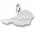 Austria charm in 14K White Gold hide-image