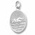 Swimmer charm in 14K White Gold hide-image