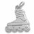 In Line Skate charm in Sterling Silver hide-image