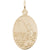 Fisherman Charm in Yellow Gold Plated