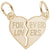 Forever Lovers Charm In Yellow Gold