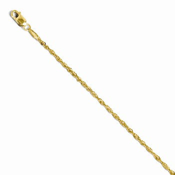 14K Yellow Gold Singapore Chain