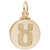 Taurus Charm in Yellow Gold Plated