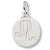 Leo charm in 14K White Gold hide-image