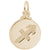 Sagittarius Charm In Yellow Gold