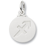 Sagittarius charm in Sterling Silver hide-image