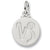 Capricorn charm in 14K White Gold hide-image