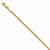 14K Yellow Gold Diamond-Cut Rope Chain Bracelet