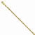 14K Yellow Gold Diamond-Cut Rope Chain