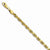 14K Yellow Gold Diamond-Cut Rope Chain