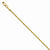 14K Yellow Gold Solid Rope Chain