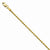 14K Yellow Gold Solid Rope Chain